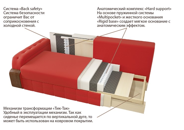Прямой диван Антей БД в Ялуторовске - изображение 8