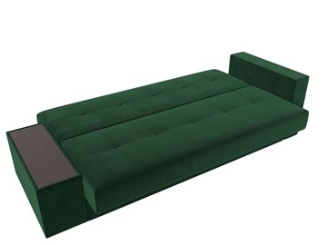 Прямой диван Лига-020, Зеленый\Зеленый\Бежевый(велюр) в Тюмени - предосмотр 7