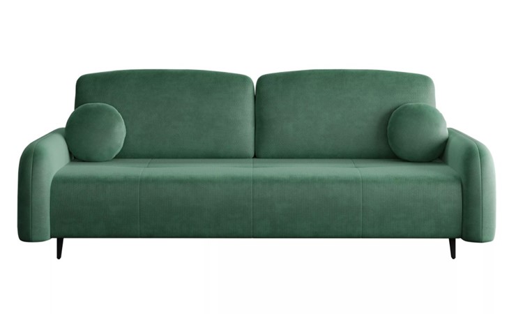 Прямой диван Монблан 3т, Рогожка Муза 12 в Тюмени - изображение 5