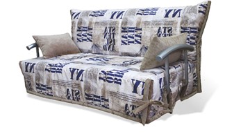 Прямой диван Hit-Divan Аккордеон с боковинами, спальное место 1200 в Ишиме