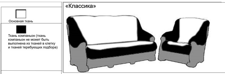 Большой диван Классика Б (4), 240, Ифагрид в Тюмени - изображение 3