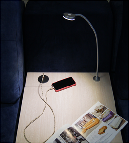 Зарядное устройство к дивану Марчелло 2 в 1, зарядка через usb либо беспроводная в Тюмени - предосмотр