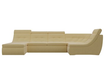 Большой модульный диван Холидей люкс, Желтый (микровельвет) в Тюмени - предосмотр 3