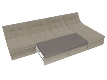 Модульный угловой диван Холидей, Бежевый (микровельвет) в Ишиме - предосмотр 6