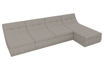 Модульный угловой диван Холидей, Корфу 02 (рогожка) в Тюмени - предосмотр 3