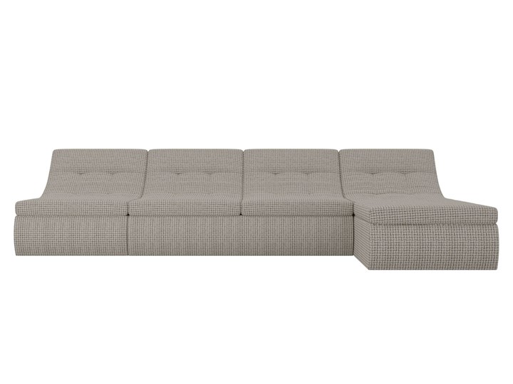 Модульный угловой диван Холидей, Корфу 02 (рогожка) в Тюмени - изображение 4