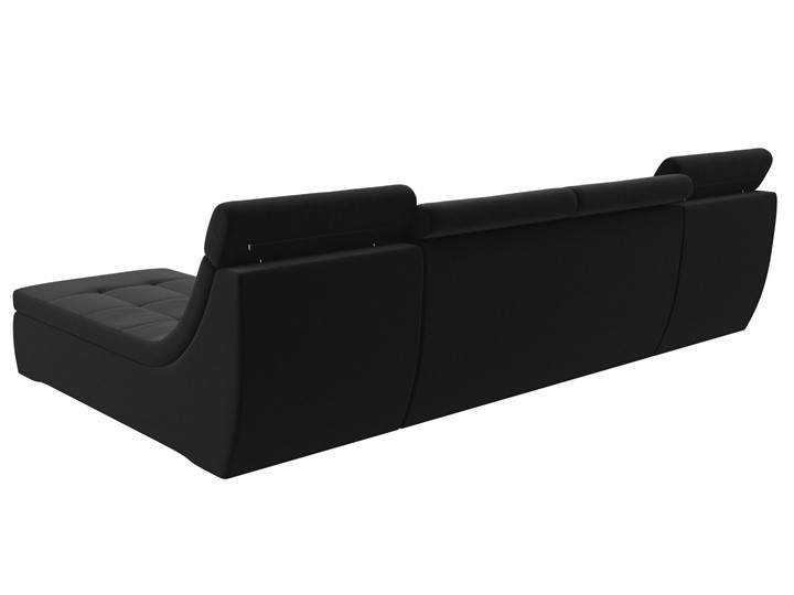 Модульный раскладной диван Холидей люкс, Черный (микровельвет) в Тюмени - изображение 5