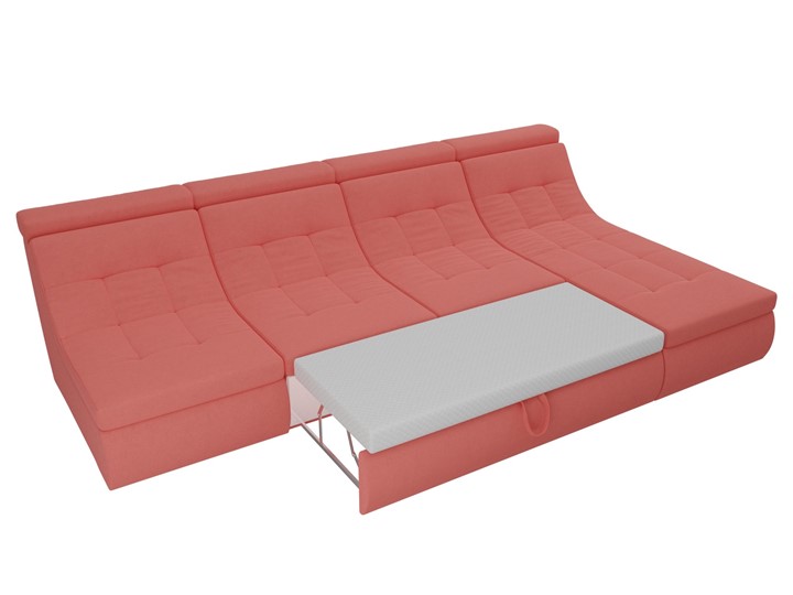 Модульный угловой диван Холидей люкс, Коралловый (микровельвет) в Тюмени - изображение 8