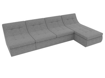 Модульный угловой диван Холидей, Серый (рогожка) в Тюмени - предосмотр 3