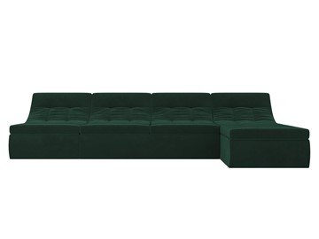 Большой модульный диван Холидей, Зеленый (велюр) в Тюмени - предосмотр 3