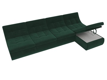 Большой модульный диван Холидей, Зеленый (велюр) в Тюмени - предосмотр 6