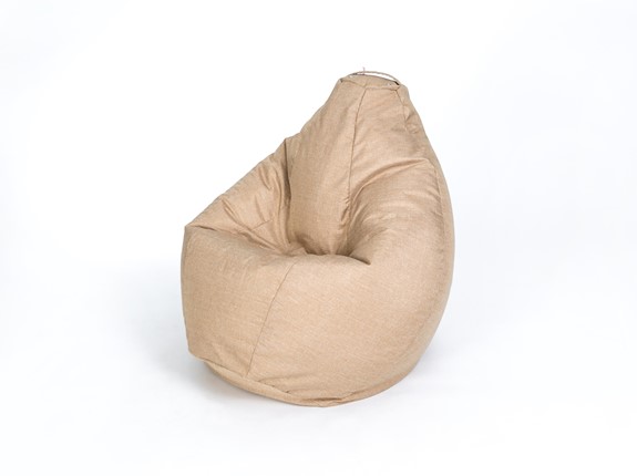 Кресло-мешок Хоум большое, песочное в Заводоуковске - изображение