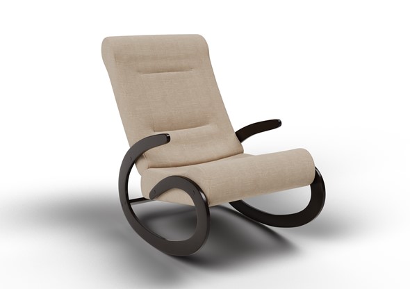 Кресло-качалка Мальта, ткань AMIGo песок 10-Т-П в Заводоуковске - изображение