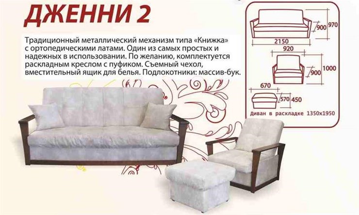 Кресло Дженни 2 БД, Бонель в Тюмени - изображение 1