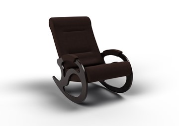 Кресло-качалка Вилла, ткань шоколад 11-Т-Ш в Тюмени