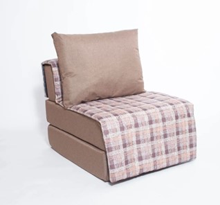 Бескаркасное кресло Харви, коричневый - квадро беж в Ишиме