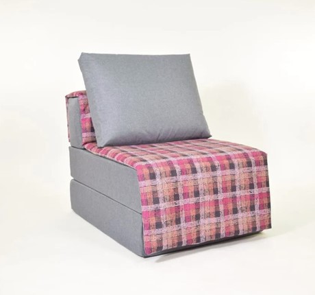 Бескаркасное кресло Харви, серый - квадро в Заводоуковске - изображение