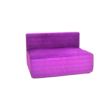 Кресло бескаркасное Тетрис 100х80х60, фиолетовое в Тюмени