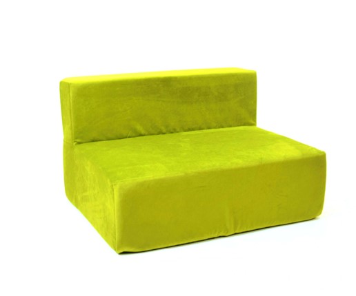 Кресло Тетрис 100х80х60, зеленое в Заводоуковске - изображение