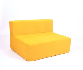 Кресло бескаркасное Тетрис 100х80х60, желтое в Тобольске