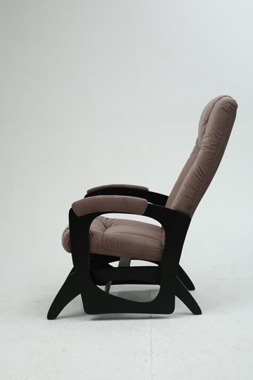 Кресло-качалка Леон маятниковая, ткань AMIGo кофе с молоком 29-Т-КМ в Заводоуковске - изображение 1