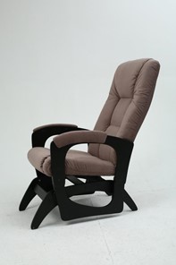 Кресло-качалка Леон маятниковая, ткань AMIGo кофе с молоком 29-Т-КМ в Ишиме - предосмотр