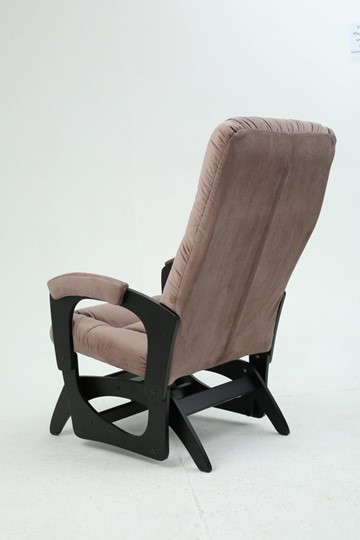 Кресло-качалка Леон маятниковая, ткань AMIGo кофе с молоком 29-Т-КМ в Тюмени - изображение 4