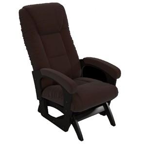 Кресло-качалка Леон маятниковая, ткань AMIGo шоколад 29-Т-Ш в Тюмени