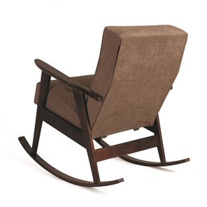 Кресло-качалка Ретро (темный тон / 05 - коричневый) в Заводоуковске - предосмотр 1