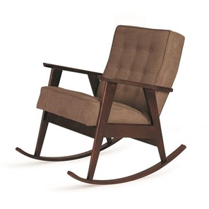 Кресло-качалка Элевуд Ретро (темный тон / 05 - коричневый) в Заводоуковске
