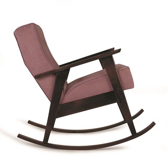 Кресло-качалка Ретро (темный тон / 08 - розовый) в Заводоуковске - изображение 2