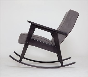 Кресло-качалка Ретро (венге / RS 15 - темно-серый) в Заводоуковске - предосмотр 2