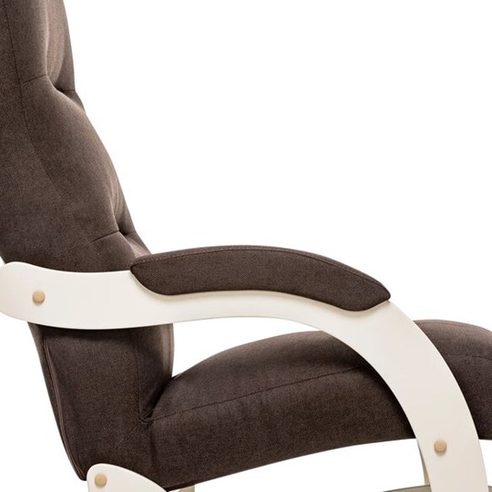 Кресло с маятниковым механизмом Leset Дэми (Слоновая кость) в Тобольске - изображение 13