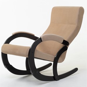 Кресло-качалка Корсика, ткань Amigo Beige 34-Т-AB в Тюмени