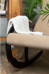 Кресло-качалка Корсика, ткань Amigo Beige 34-Т-AB в Ишиме - предосмотр 5