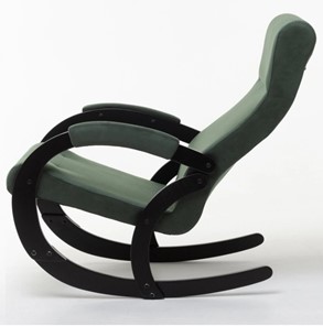 Кресло-качалка в гостиную Корсика, ткань Amigo Green 34-Т-AG в Тюмени - предосмотр 1