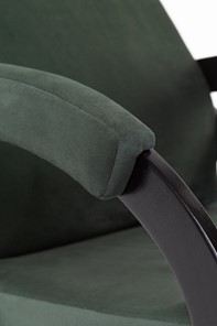 Кресло-качалка в гостиную Корсика, ткань Amigo Green 34-Т-AG в Заводоуковске - предосмотр 4