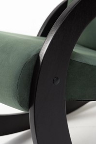 Кресло-качалка в гостиную Корсика, ткань Amigo Green 34-Т-AG в Тюмени - предосмотр 5