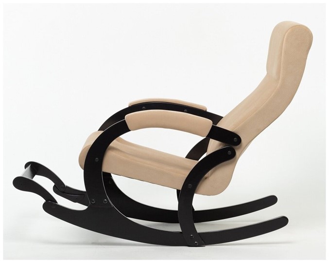 Кресло-качалка в гостиную Марсель, ткань Amigo Beige 33-Т-AB в Ишиме - изображение 1