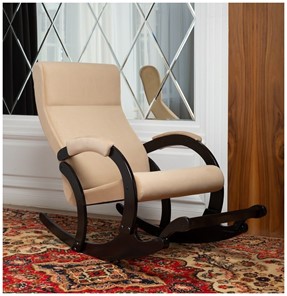 Кресло-качалка в гостиную Марсель, ткань Amigo Beige 33-Т-AB в Ишиме - предосмотр 6