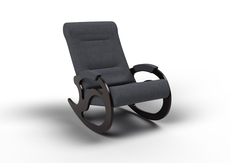Кресло-качалка Вилла, ткань шоколад 11-Т-Ш в Тюмени - изображение 1