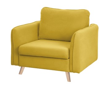 Кресло-кровать Бертон желтый в Ишиме