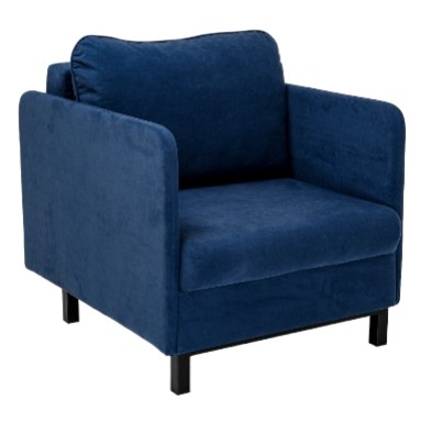 Кресло-кровать Бэст синий в Тюмени - изображение 1