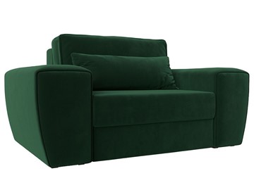 Кресло в гостиную Лига-008, Зеленый (велюр) НПБ в Заводоуковске