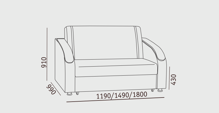 Кресло-кровать Милан 2 (90) в Тобольске - изображение 1