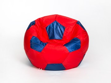 Кресло-мешок КлассМебель Мяч большой, красно-синий в Тюмени
