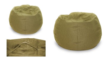 Кресло-мешок Орбита, рогожка, оливковый в Тюмени - предосмотр 2