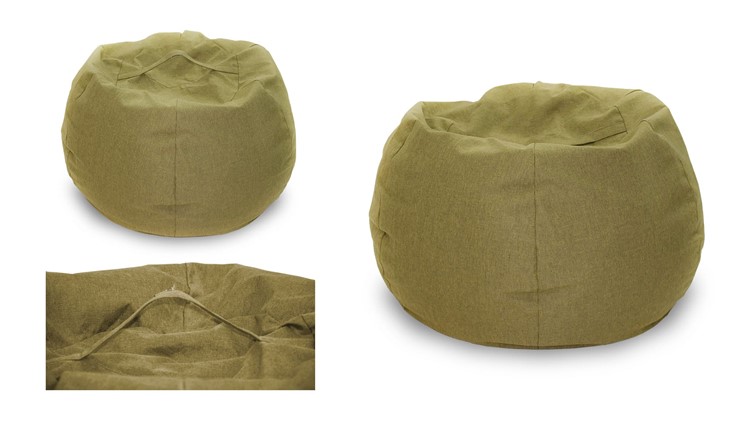 Кресло-мешок Орбита, рогожка, оливковый в Тюмени - изображение 2