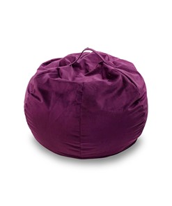 Кресло-мешок Орбита, велюр, фиолетовый в Тюмени