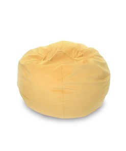 Кресло-мешок Орбита, велюр, лимон в Ишиме